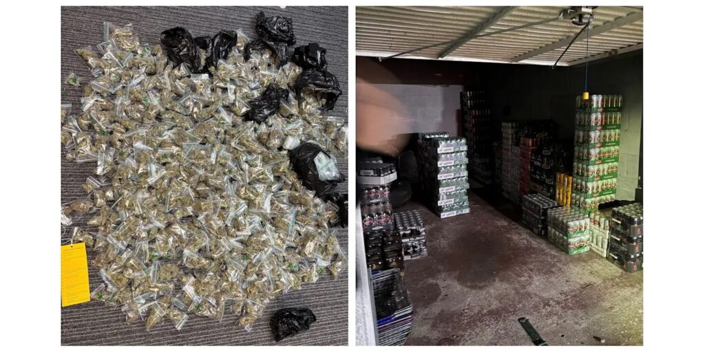 Cannabis Worth Up To £10,000, Hundreds Of Vapes And 133 Crates Of Lager Seized In Multi-Agency Raid On Three Bristol Convenience Stores