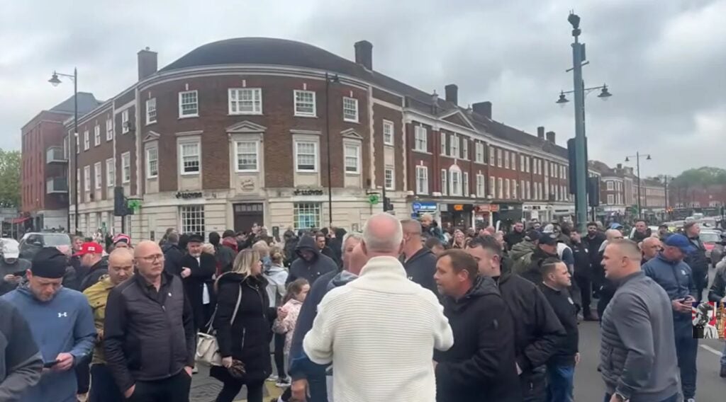 Protest Erupts in Epsom After Woman Raped Outside Church by Group of Men
