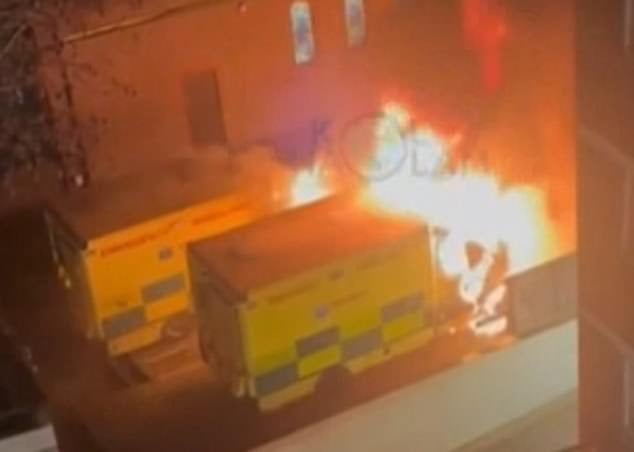 Three men charged over Golders Green arson attack on Jewish community ambulances
