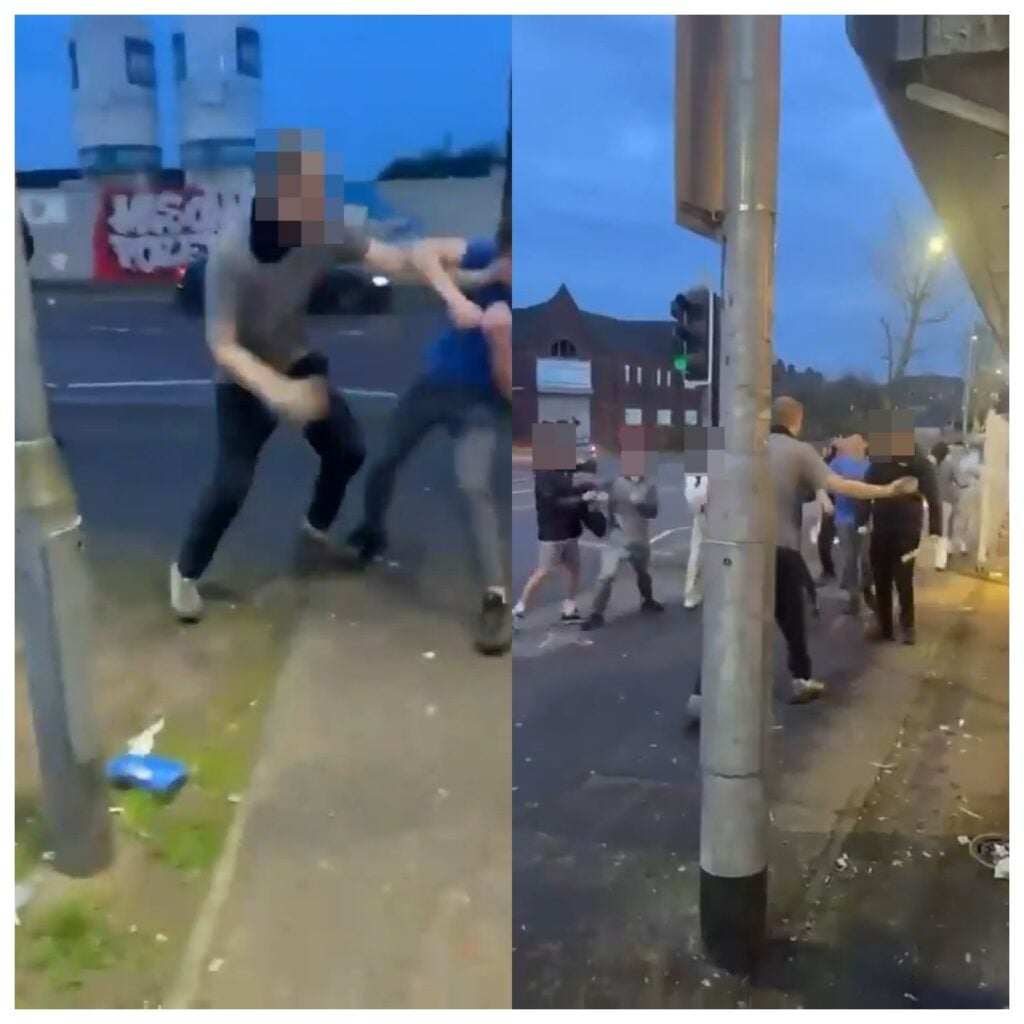 Man Chases Down and Punches Kids After They ‘Attack His Car’, Sparking Street Brawl
