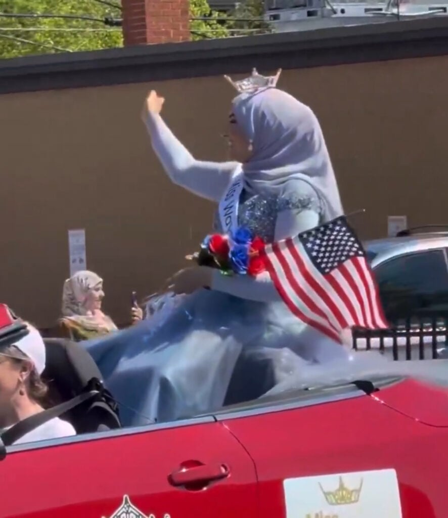 Muslim Beauty Queen’s Hijab at Memorial Day Parade Sparks US Culture War Row