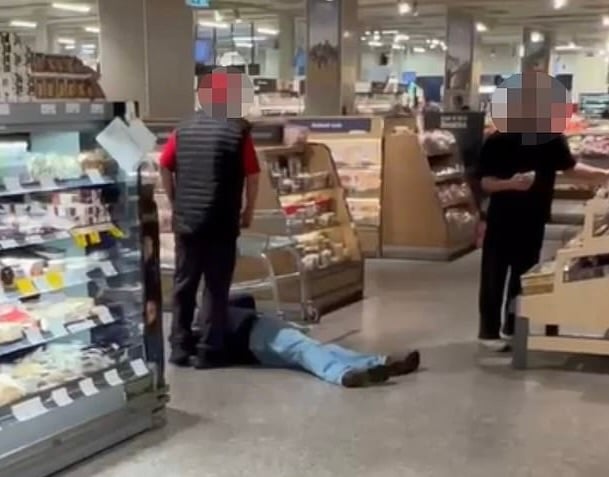 Elderly Man Knocked to Supermarket Floor ‘After Complaining About Overcharge’