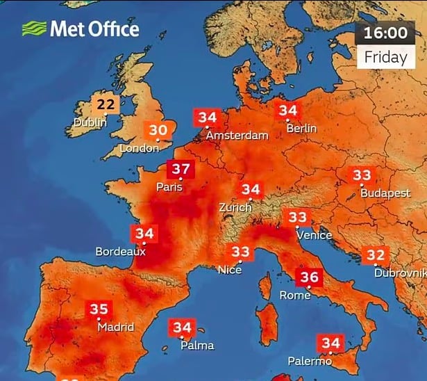 UK Heatwave Warning As Temperatures Set To Hit 30C This Weekend