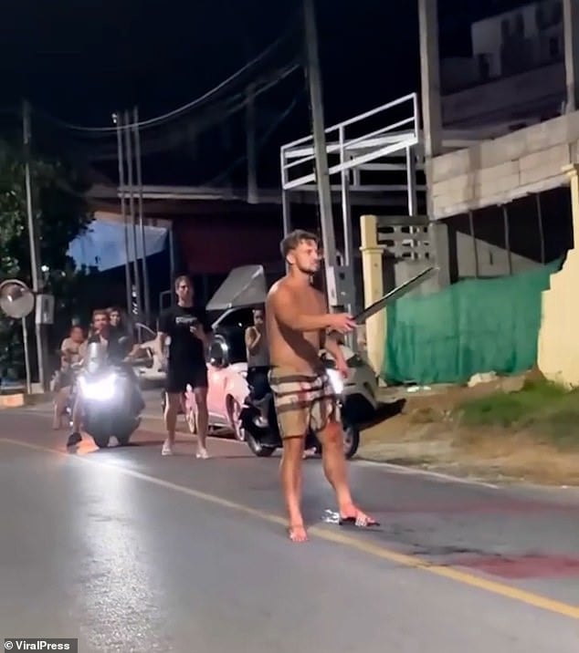 British Tourist Slashed By Sword After Road Rage Rampage In Phuket