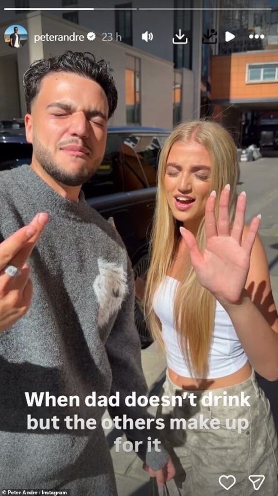 Peter Andre Pokes Fun At Tipsy Kids During Junior’s Birthday