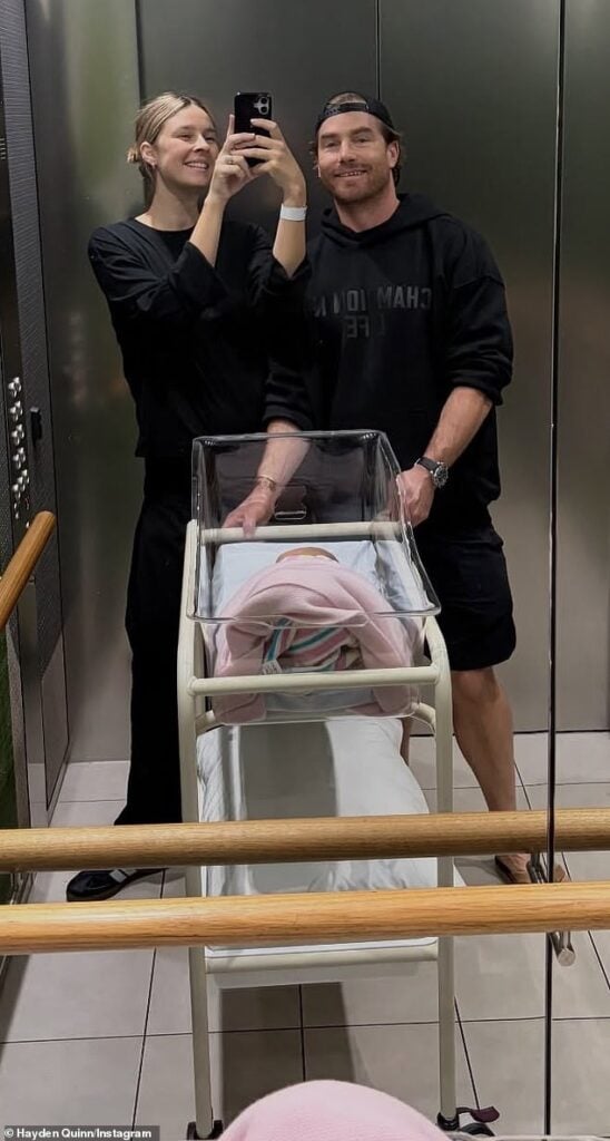 MasterChef’s Hayden Quinn and Wife Jax Welcome Baby Girl Rose