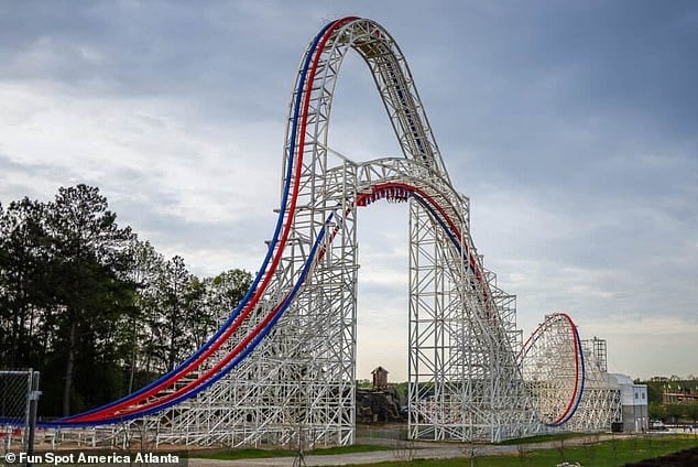Award-Winning ArieForce One Coaster Faces Uncertain Future as Georgia Park Closes