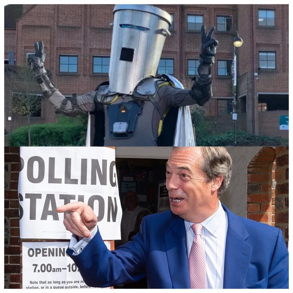 Farage Faces Count Binface as Major Parties Boycott Clacton By-Election