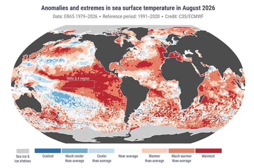 Super El Niño strengthens and could be the most powerful since 1950, WMO warns