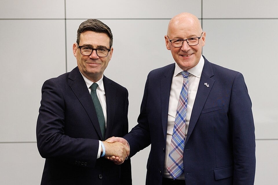 Burnham to offer Swinney partnership on spreading power across Scotland